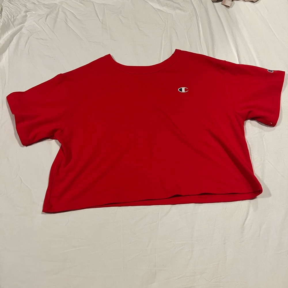 Champion Crop top, never worn, size large
